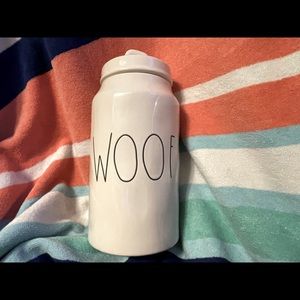 Rae Dunn “WOOF” Canister